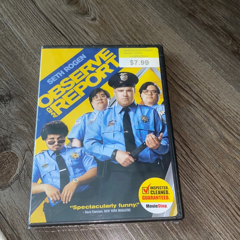 Observe and Report DVD
